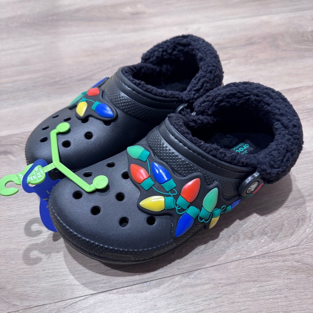 Crocs Classic Lined Holiday Lights up S’allume BRAND NEW Mens & Womens 212054
